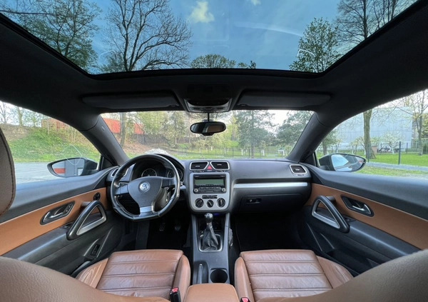 Volkswagen Scirocco cena 28900 przebieg: 232500, rok produkcji 2009 z Biała małe 22
